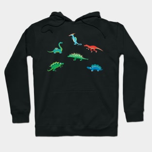 Dinosaurs Hanging Out 2 Hoodie